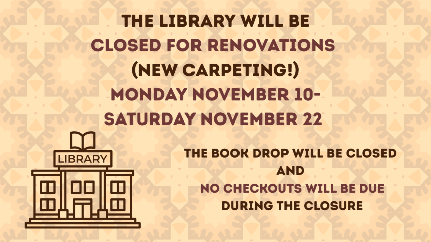Closure for renovations