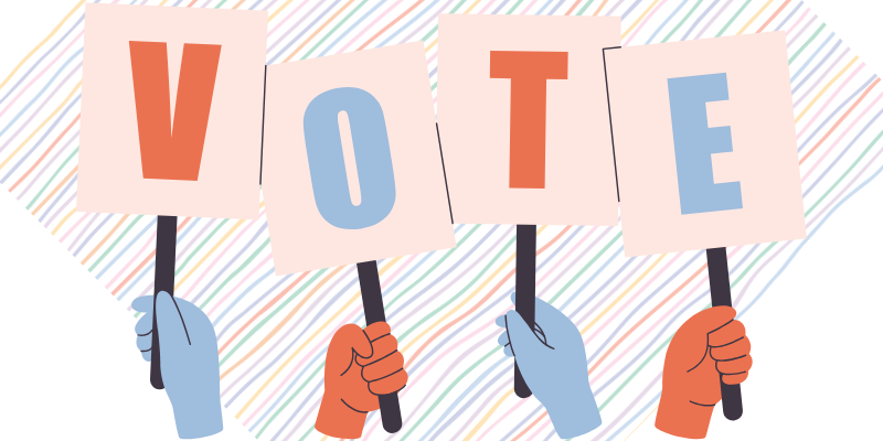 Vote banner