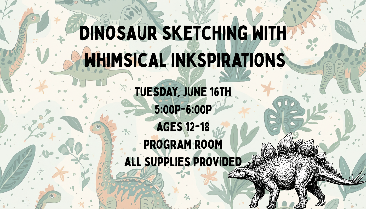 Dinosaurs with Whimsical Inkspiration