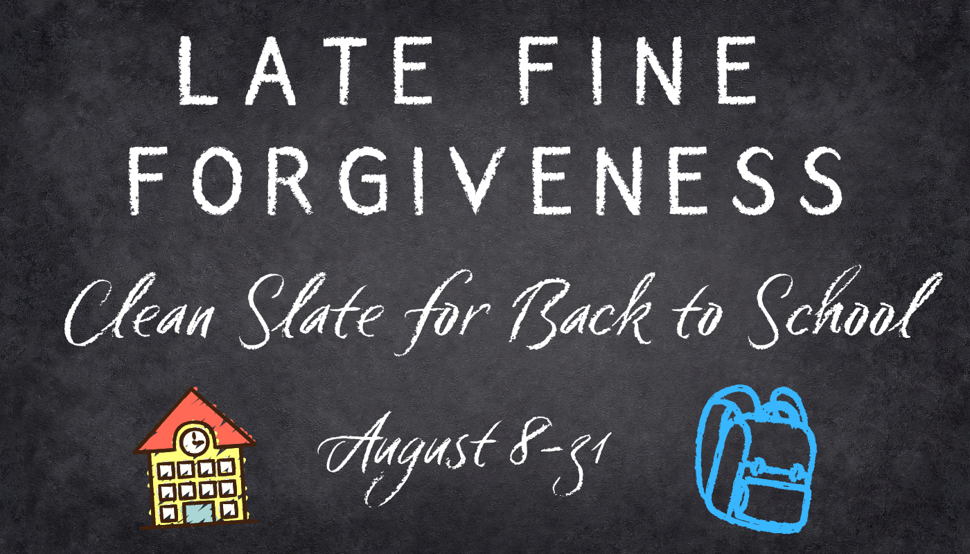 Back to School Fine Forgiveness