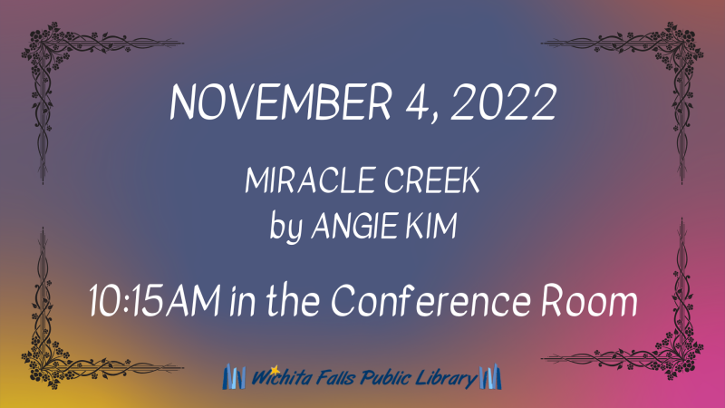 Miracle Creek by Angie Kim