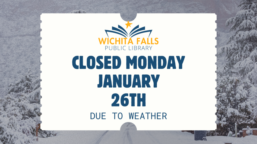 Closed Monday January 26th