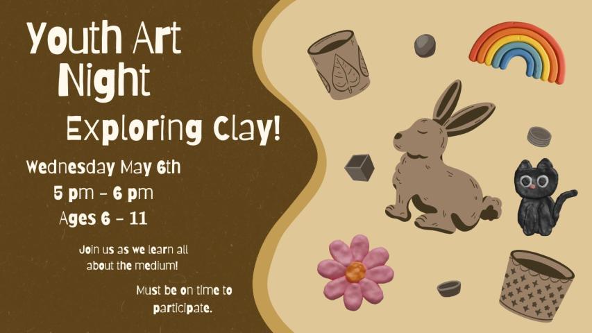 Youth Art Night: Exploring Clay