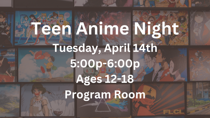 Teen Anime Night